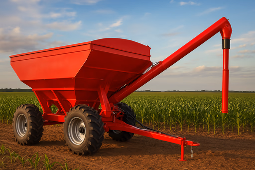 Tratores trabalhando em plantação